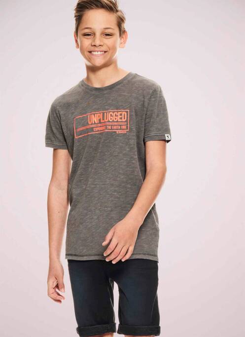 T-shirt jaune GARCIA pour garçon