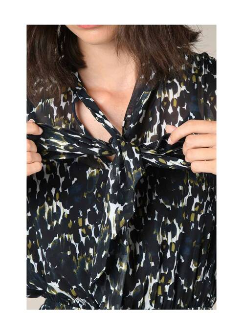 Robe mi-longue noir MOLLY BRACKEN pour femme