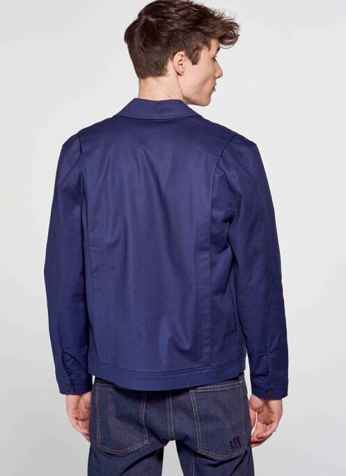 Veste casual bleu R.EV 1703 BY REMCO EVENPOEL  pour homme