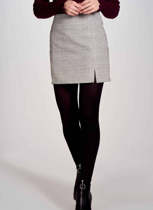 Jupe courte gris TALLY WEIJL femme