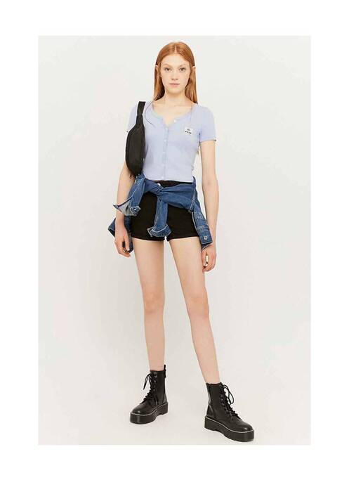 Gilet manches courtes bleu TALLY WEIJL pour femme