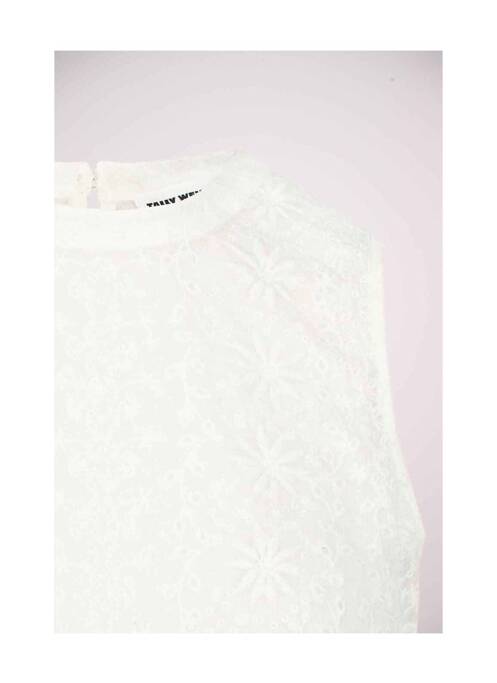 Top blanc TALLY WEIJL femme