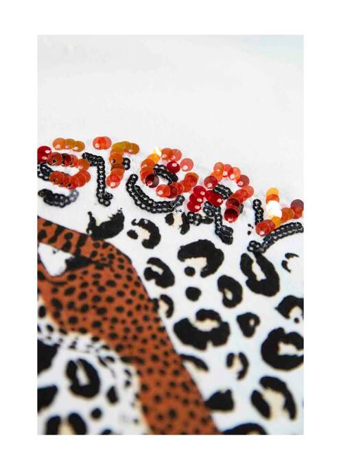 T-shirt blanc GARCIA pour fille