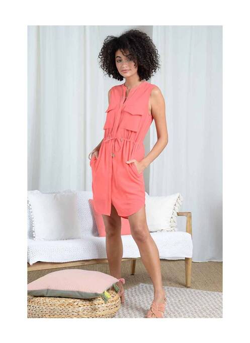 Robe courte rose MOLLY BRACKEN pour femme