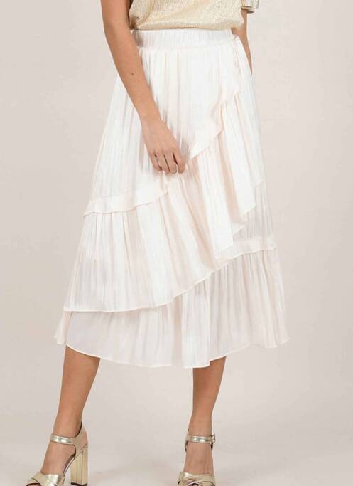 Jupe longue beige MOLLY BRACKEN pour femme