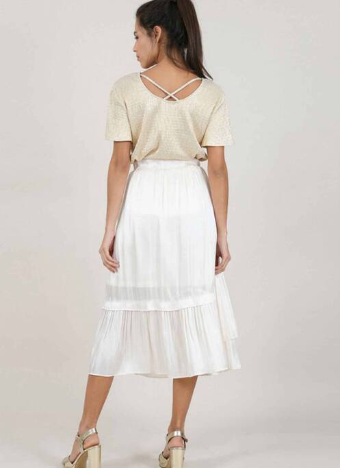 Jupe longue beige MOLLY BRACKEN pour femme