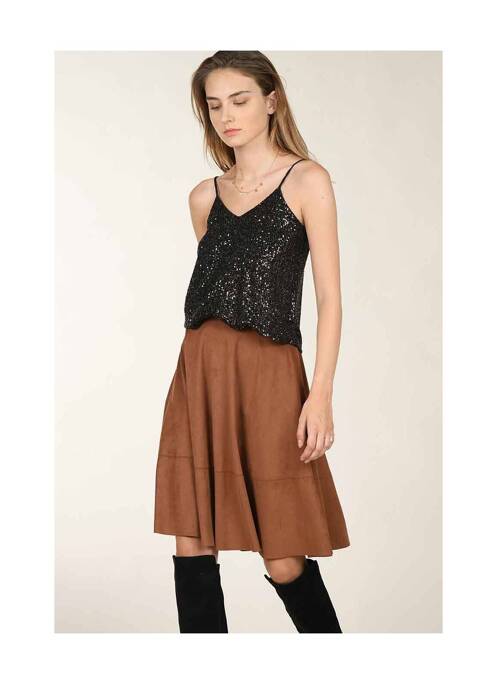 Jupe mi-longue orange MOLLY BRACKEN pour femme