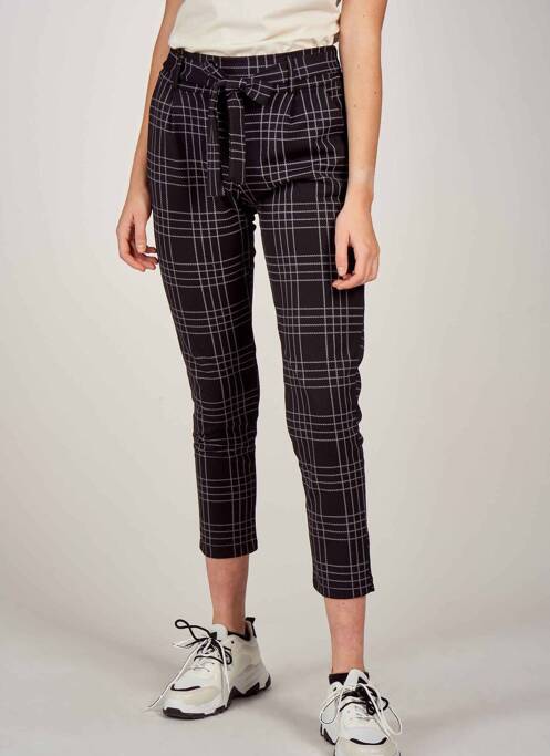 Pantalon 7/8 noir HAILYS pour femme