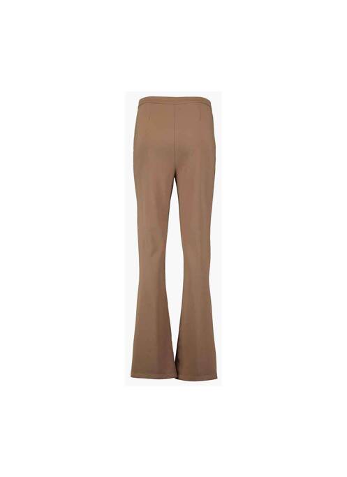 Pantalon flare marron HAILYS pour femme