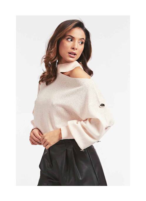 Pull rose GUESS pour femme