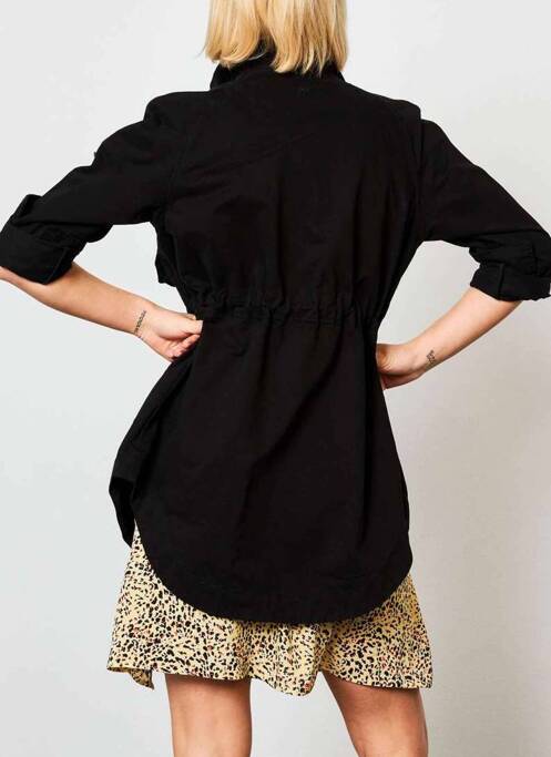 Parka noir PETROL INDUSTRIES pour femme