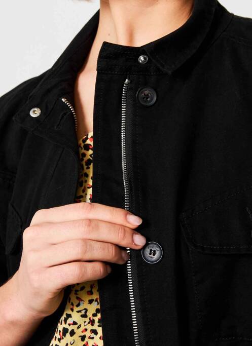 Parka noir PETROL INDUSTRIES pour femme