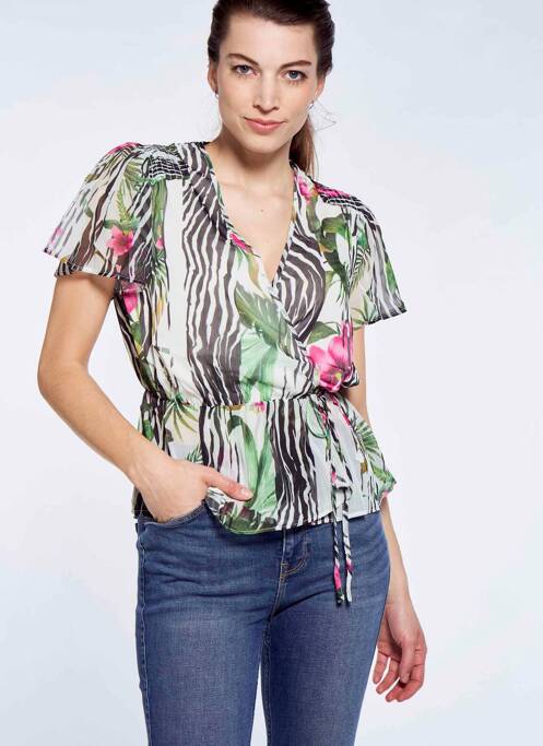 Blouse blanc GUESS pour femme