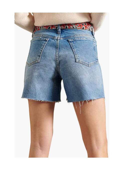 Short bleu SUPERDRY pour femme