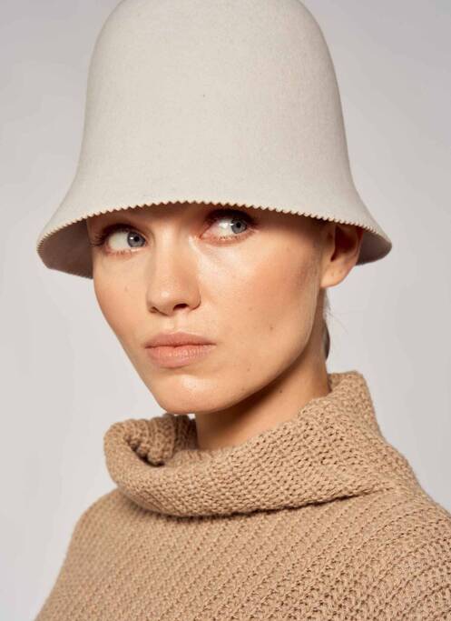 Chapeau blanc YUGEN pour femme