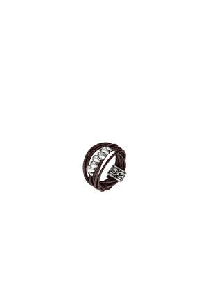 Bague marron N°3 femme