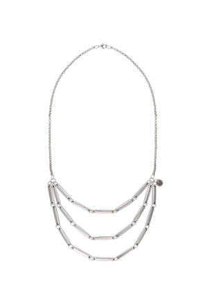 Collier gris N°3 femme