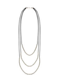 Collier gris N°3 femme