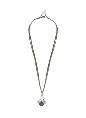 Collier gris N°3 femme