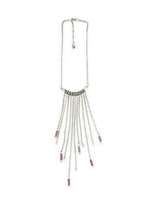 Collier gris N°3 femme