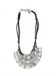 Collier gris N°3 femme