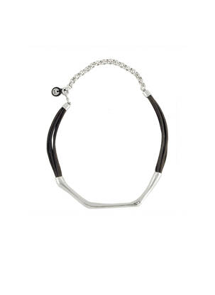 Collier gris N°3 femme