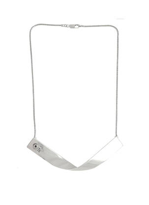 Collier gris N°3 femme