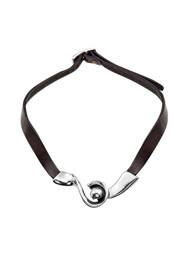 Collier gris N°3 femme