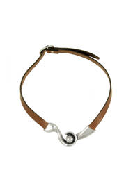 Collier gris N°3 femme