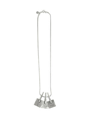 Collier gris N°3 femme