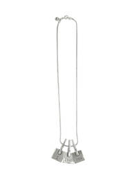Collier gris N°3 femme