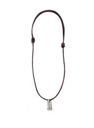 Collier gris N°3 femme