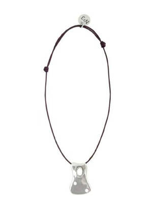 Collier gris N°3 femme