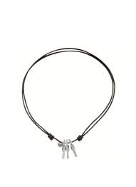 Collier gris N°3 femme