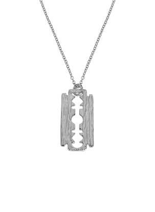 Collier gris N°3 femme