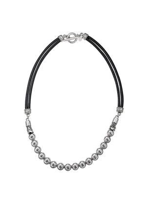 Collier gris N°3 femme
