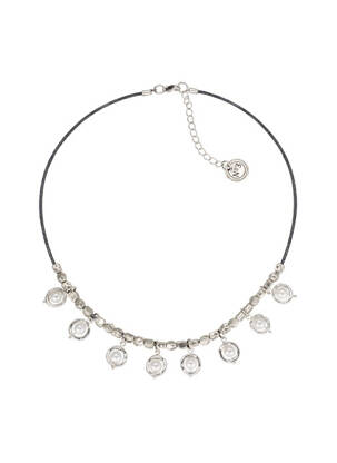 Collier gris N°3 femme