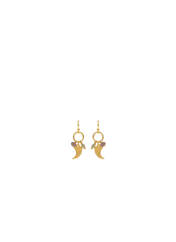 Boucles d’oreilles or N°3 pour femme seconde vue