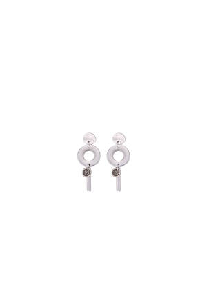 Boucles d’oreilles gris N°3 femme