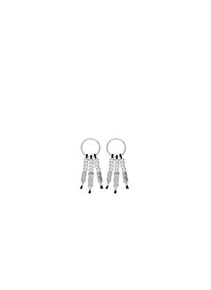 Boucles d’oreilles gris N°3 femme