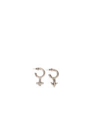 Boucles d’oreilles gris N°3 femme