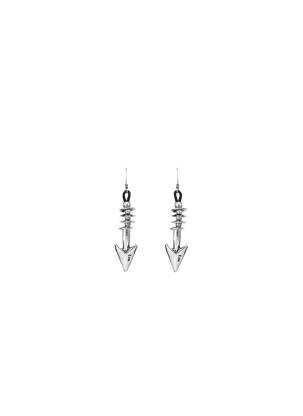 Boucles d’oreilles gris N°3 femme