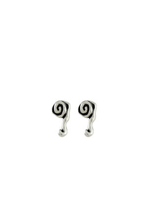 Boucles d’oreilles gris N°3 femme