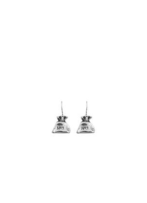 Boucles d’oreilles gris N°3 femme