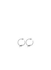 Boucles d’oreilles gris N°3 pour femme seconde vue