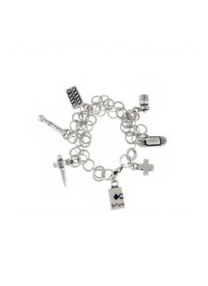 Bracelet gris N°3 homme
