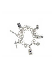 Bracelet gris N°3 homme