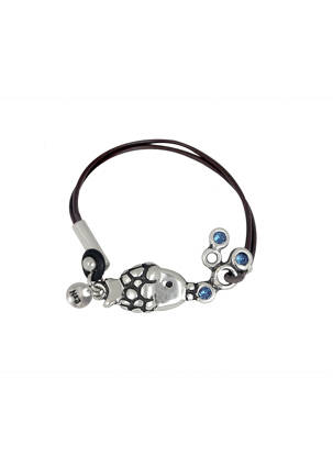 Bracelet gris N°3 homme