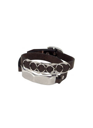 Bracelet gris N°3 homme