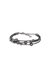 Bracelet noir N°3 pour femme seconde vue